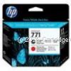 Hewlett Packard CE017A (771) Matte Black & Chromatic Red Printhead